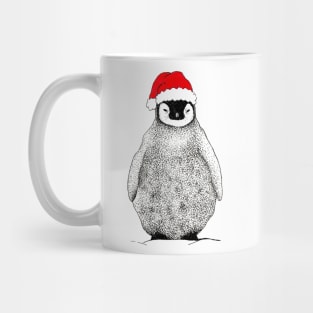 Festive Penguin Chick Mug